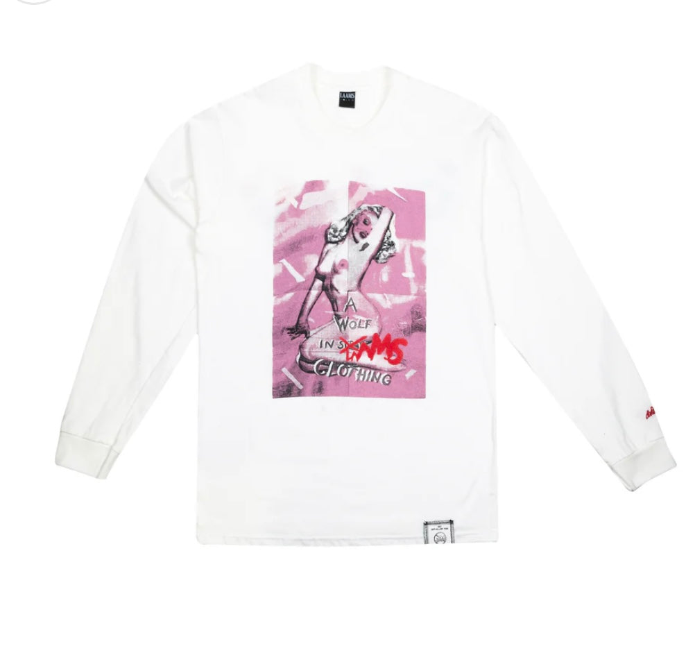 DNTWATCHTV x LAAMS Longsleeve Tee