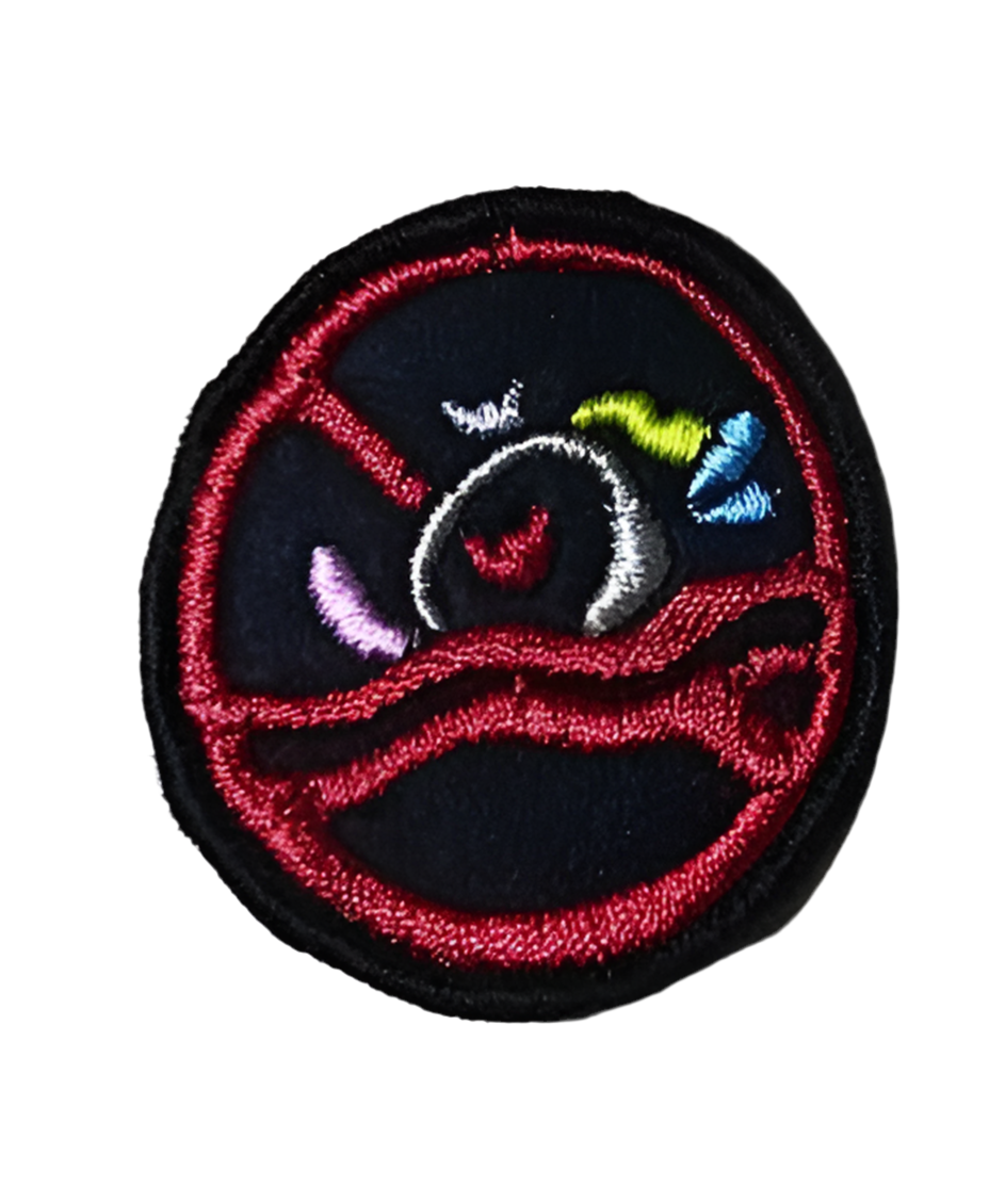 DNTWATCHTV Circle Logo Patch